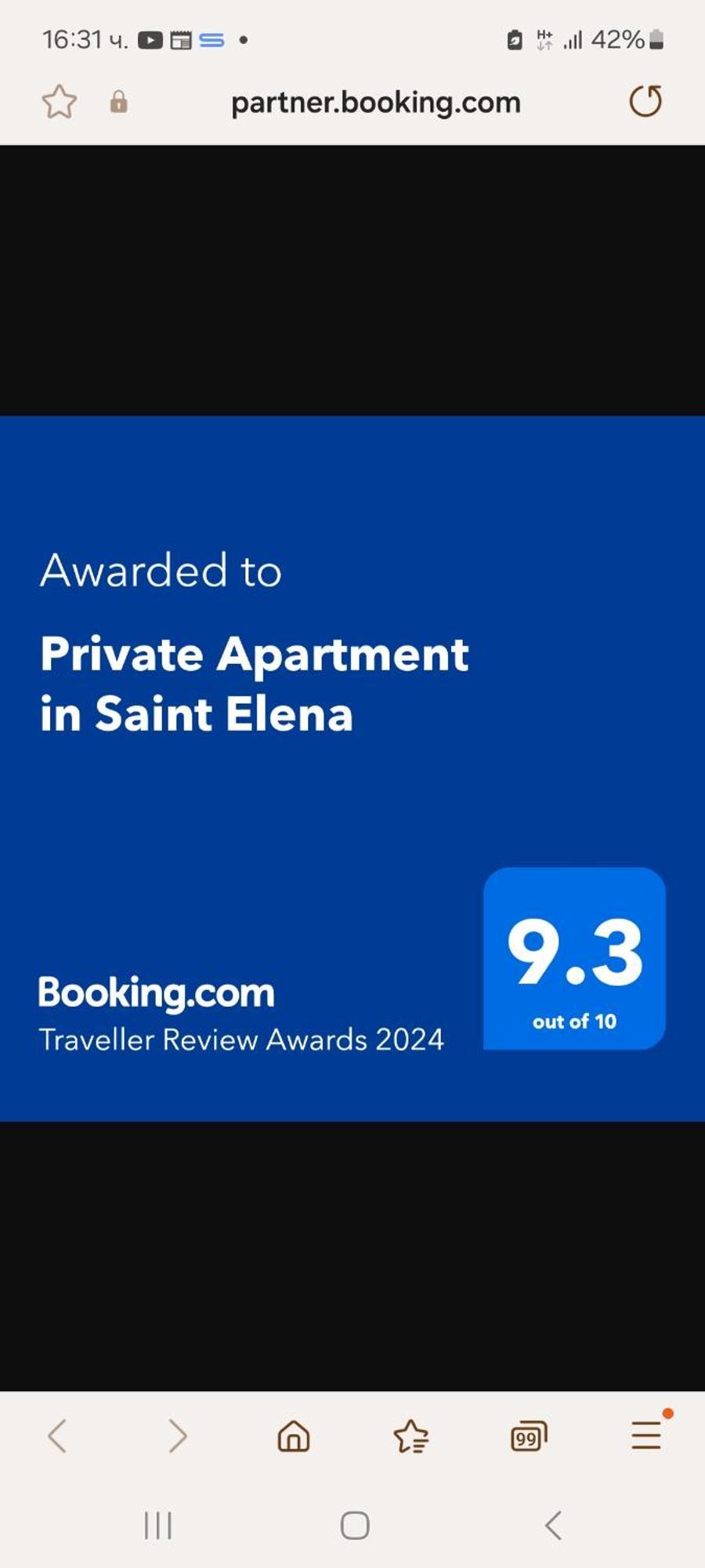 Private Apartment In Saint Elena Szent Konstantin és Elena Kültér fotó